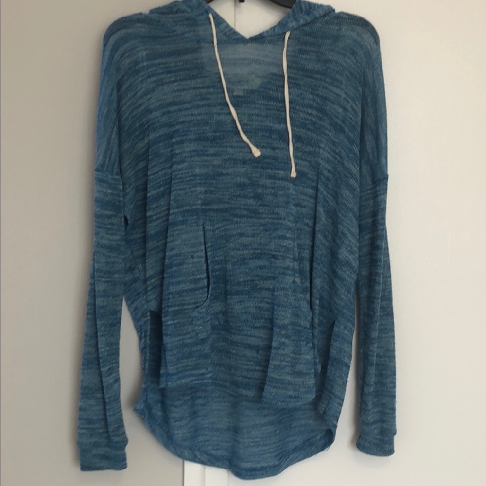 blue long sleeve